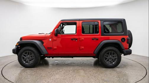 Firecracker Red Clearcoat 2025 Jeep Wrangler Sport S