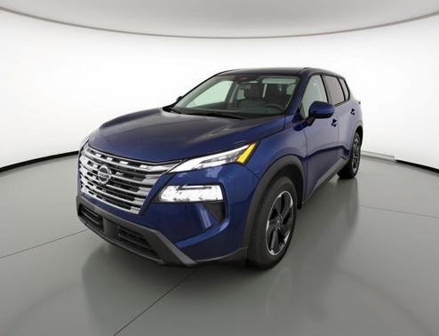 Deep Ocean Blue Pearl 2025 Nissan Rogue SV