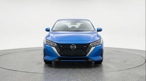 Electric Blue Metallic 2025 Nissan Sentra SV