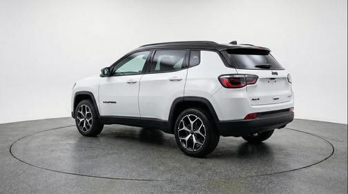 Bright White Clearcoat 2025 Jeep Compass Limited
