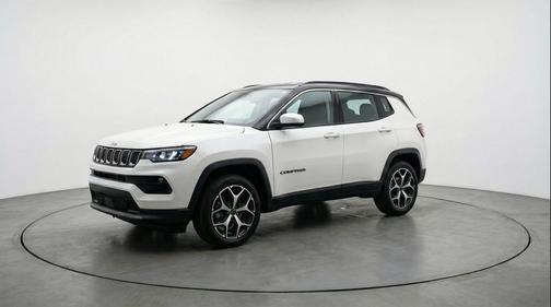 Bright White Clearcoat 2025 Jeep Compass Limited