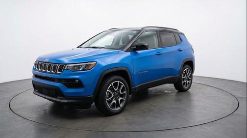 Hydro Blue Pearlcoat 2025 Jeep Compass Trailhawk
