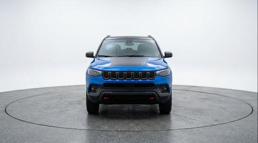 Hydro Blue Pearlcoat 2025 Jeep Compass Trailhawk