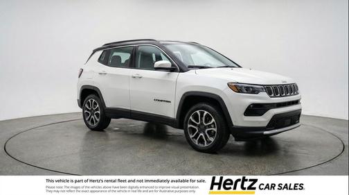 Bright White Clearcoat 2025 Jeep Compass Trailhawk