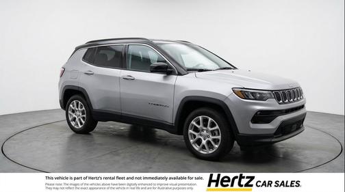 Silver Zynith Metallic Clearcoat 2025 Jeep Compass Limited