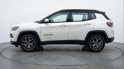 Bright White Clearcoat 2025 Jeep Compass Limited