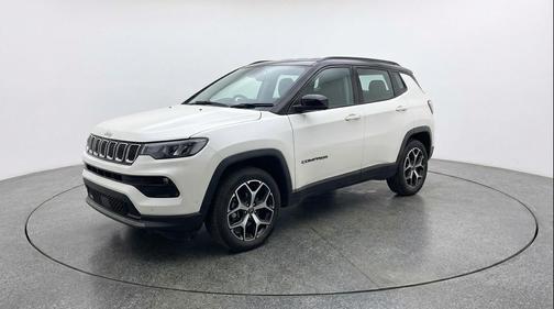 Bright White Clearcoat 2025 Jeep Compass Limited