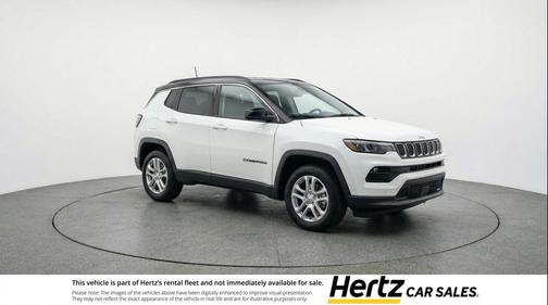 Bright White Clearcoat 2025 Jeep Compass Limited