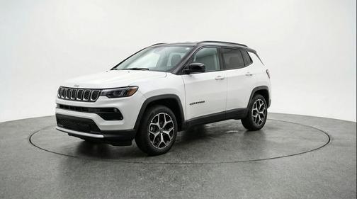 Bright White Clearcoat 2025 Jeep Compass Limited