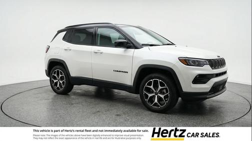 Bright White Clearcoat 2025 Jeep Compass Limited
