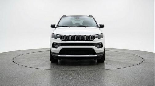 Bright White Clearcoat 2025 Jeep Compass Limited