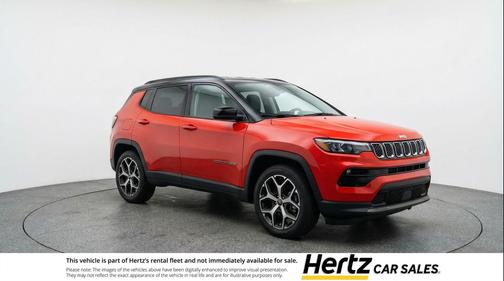 Red Hot Pearlcoat 2025 Jeep Compass Limited