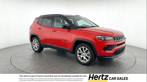 Red Hot Pearlcoat 2025 Jeep Compass Limited