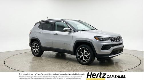 Silver Zynith Metallic Clearcoat 2025 Jeep Compass Limited