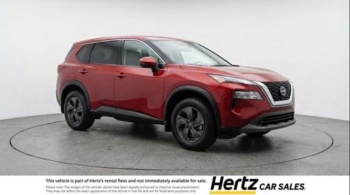 Scarlet Ember Tintcoat 2025 Nissan Rogue SV