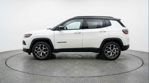 Bright White Clearcoat 2025 Jeep Compass Limited