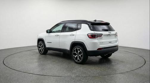 Bright White Clearcoat 2025 Jeep Compass Limited