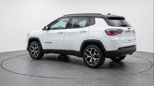 Bright White Clearcoat 2025 Jeep Compass Limited