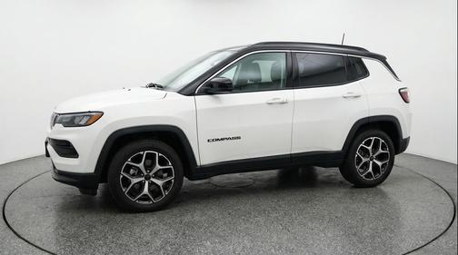 Bright White Clearcoat 2025 Jeep Compass Limited