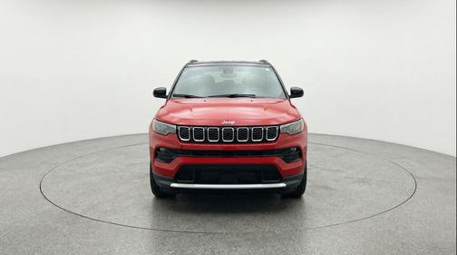 Red Hot Pearlcoat 2025 Jeep Compass Limited
