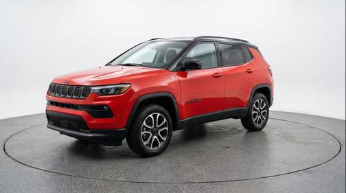 Red Hot Pearlcoat 2025 Jeep Compass Trailhawk