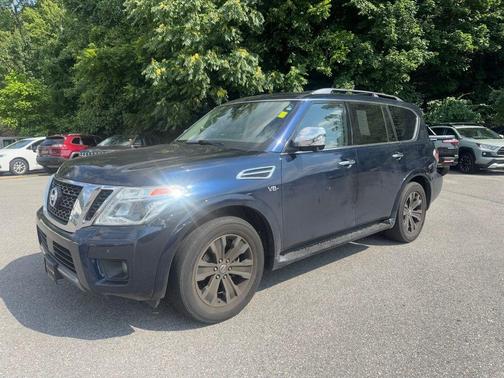 Hermosa Blue 2020 Nissan Armada Platinum