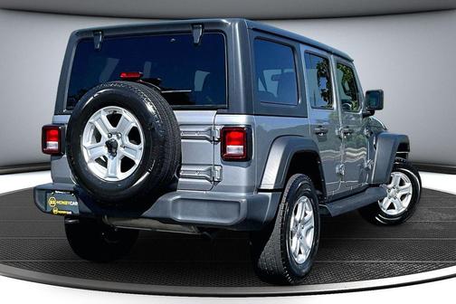 Billet Silver Metallic Clearcoat 2019 Jeep Wrangler Unlimited Sport
