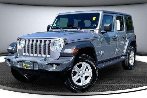 Billet Silver Metallic Clearcoat 2019 Jeep Wrangler Unlimited Sport