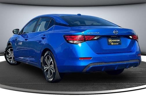 Electric Blue Metallic 2022 Nissan Sentra SV