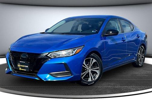 Electric Blue Metallic 2022 Nissan Sentra SV