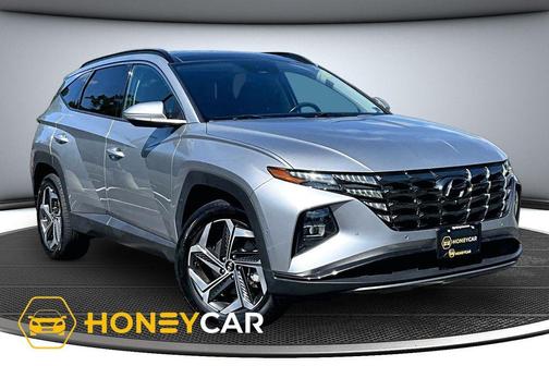 Shimmering Silver 2023 Hyundai TUCSON Limited