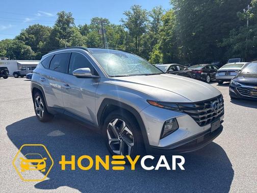 Shimmering Silver 2023 Hyundai TUCSON Limited