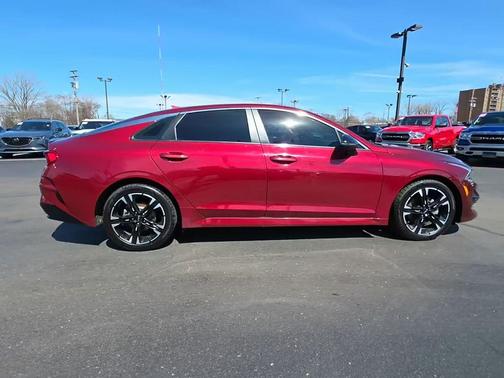 Passion Red 2022 Kia K5 GT-Line