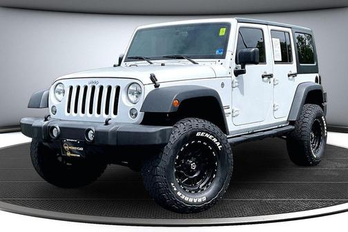 Bright White Clearcoat 2017 Jeep Wrangler Unlimited Sport