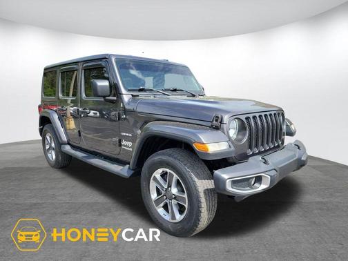 Granite Crystal Clearcoat Metallic 2018 Jeep Wrangler Unlimited Sahara