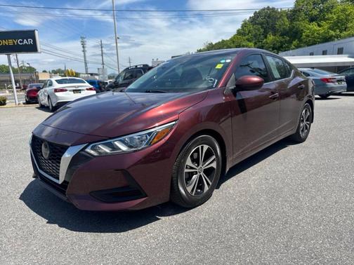 Rosewood Metallic 2021 Nissan Sentra SV