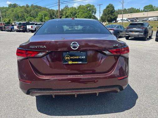 Rosewood Metallic 2021 Nissan Sentra SV