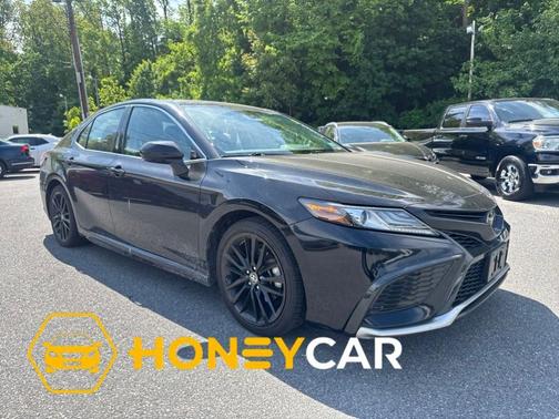Midnight Black Metallic 2024 Toyota Camry XSE