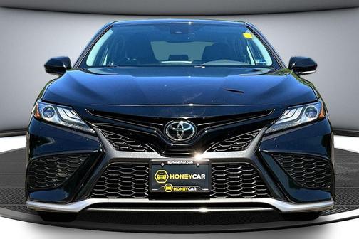 Midnight Black Metallic 2024 Toyota Camry XSE