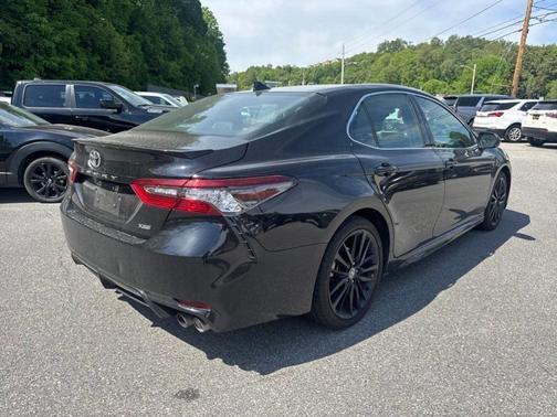 Midnight Black Metallic 2024 Toyota Camry XSE