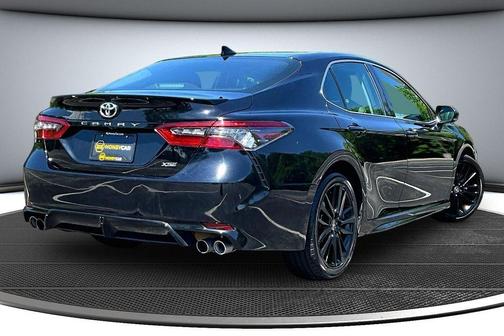 Midnight Black Metallic 2024 Toyota Camry XSE