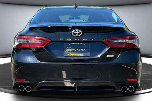 Midnight Black Metallic 2024 Toyota Camry XSE