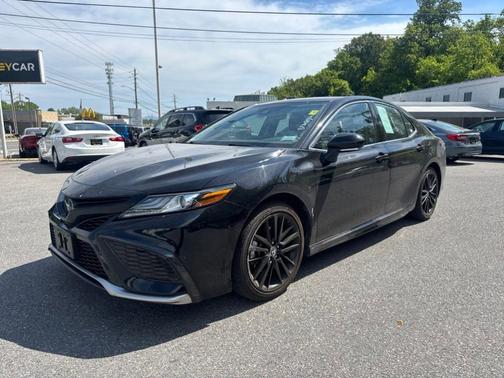 Midnight Black Metallic 2024 Toyota Camry XSE