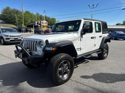 Bright White Clearcoat 2019 Jeep Wrangler Unlimited Sport