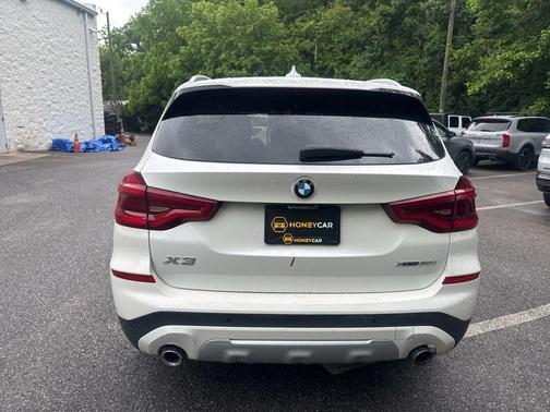 Mineral White Metallic 2019 BMW X3 xDrive30i