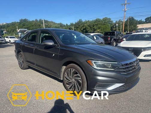 Platinum Gray Metallic 2020 Volkswagen Jetta 1.4T SEL Premium