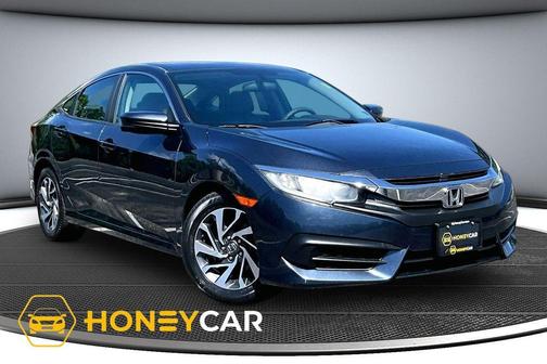Gray 2016 Honda Civic EX
