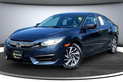 Gray 2016 Honda Civic EX