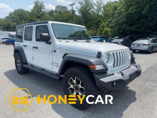 Bright White Clearcoat 2018 Jeep Wrangler Unlimited Sport