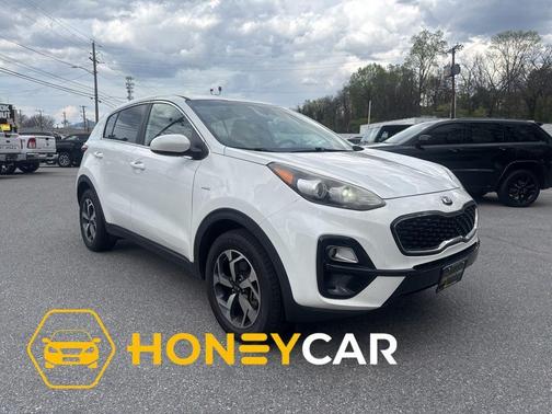 Clear White 2020 Kia Sportage LX